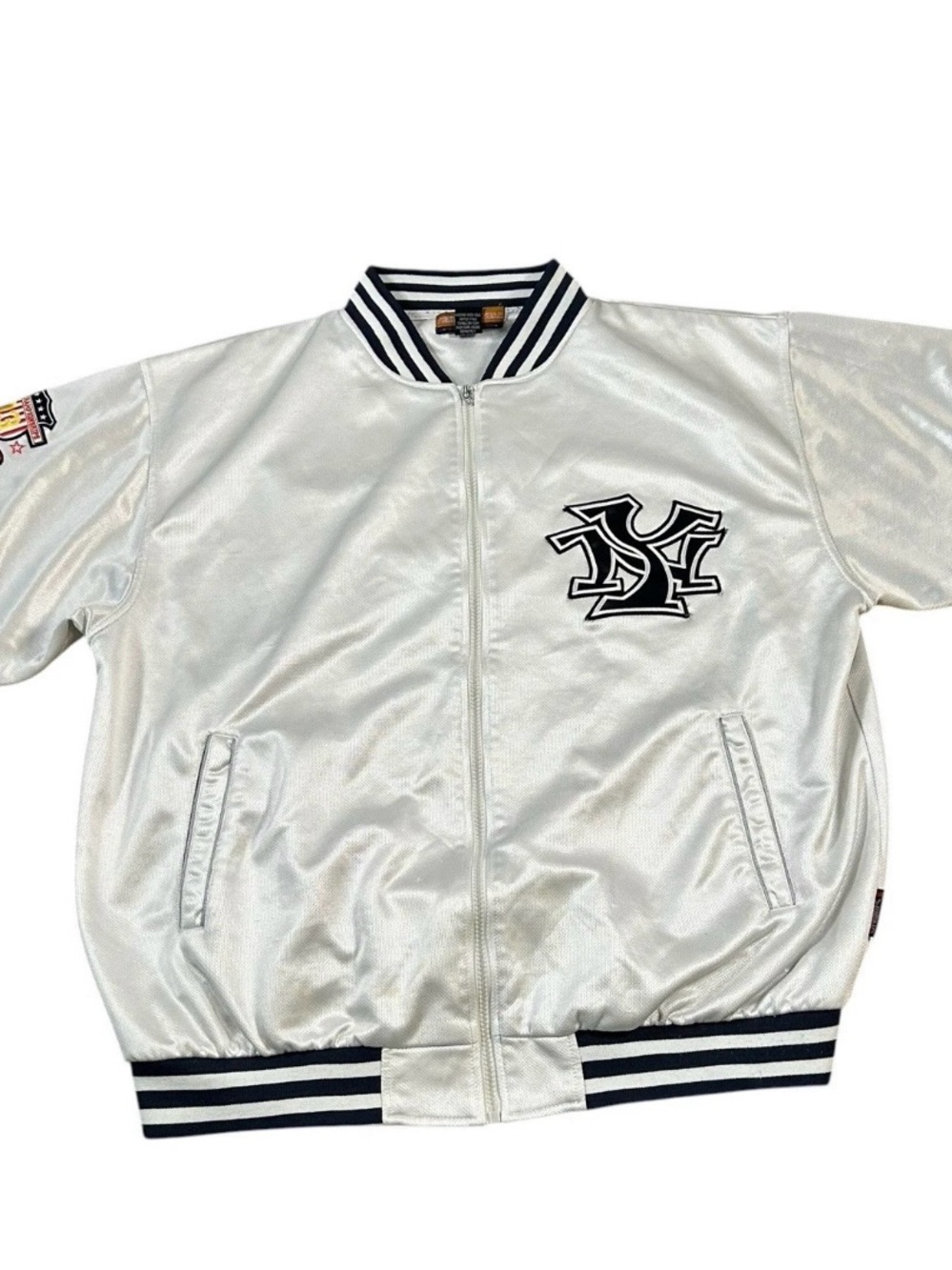 VEEZO Y2K Wear New York WORLD CHAMPIONS 03 All Star League Jersey Full Zip 3XL